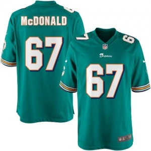 Nike Youth Miami Dolphins Andrew McDonald Team Color Game Jersey