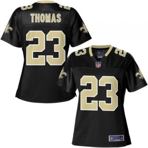 Pro Line Women's New Orleans Saints Pierre Thomas Team Color Jer