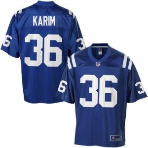 Pro Line Men's Indianapolis Colts Deji Karim Team Color Jersey