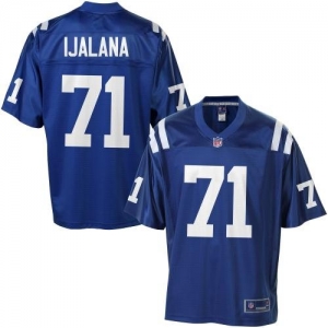 Pro Line Men's Indianapolis Colts Ben Ijalana Team Color Jersey