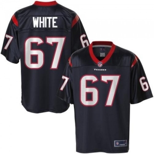 Pro Line Men's Houston Texans Cody White Team Color Jersey