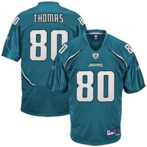 Reebok Mike Thomas Jacksonville Jaguars Tackle Twill Premier Jer