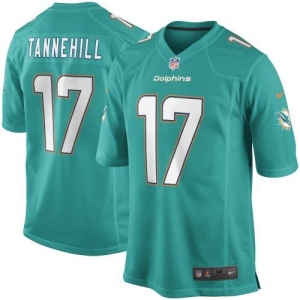 Nike Ryan Tannehill Miami Dolphins New 2013 Game Jersey - Aqua