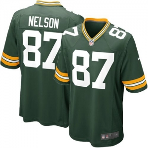 Nike Jordy Nelson Green Bay Packers Game Jersey - Green