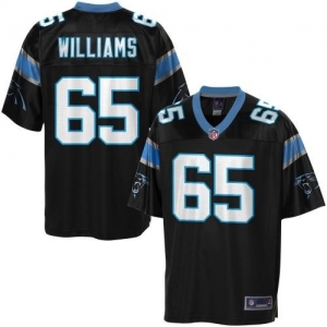 Pro Line Men's Carolina Panthers Garry Williams Team Color Jerse