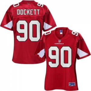 Pro Line Women's Arizona Cardinals Darnell Dockett Team Color Je