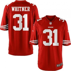 Nike Donte Whitner San Francisco 49ers Youth Game Jersey - Scarl