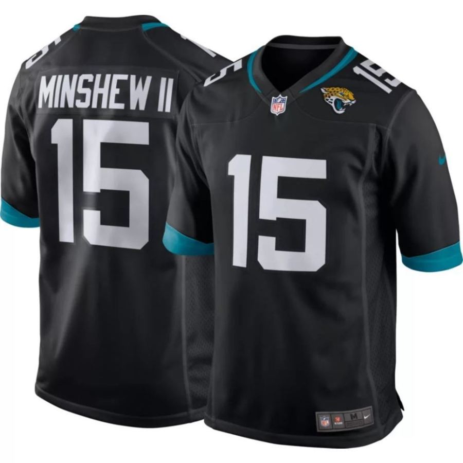 Nike Men's Jacksonville Jaguars Gardner Minshew II #15 Black Gam