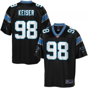 Pro Line Men's Carolina Panthers Thomas Keiser Team Color Jersey