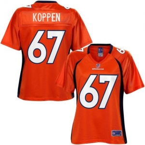 Pro Line Women's Denver Broncos Dan Koppen Team Color Jersey