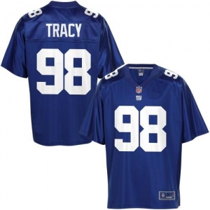 Pro Line Men's New York Giants Adrian Tracy Team Color Jersey