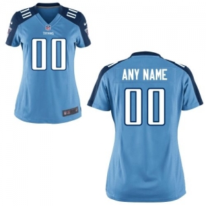 Nike Women's Tennessee Titans Customized Team Color Game Jersey