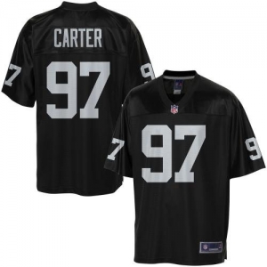 Pro Line Men's Oakland Raiders Andre Carter Team Color Jersey