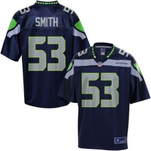 Pro Line Men's Seattle Seahawks Malcolm Smith Team Color Jersey