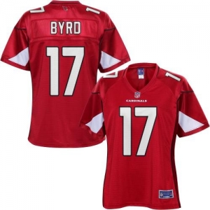 Pro Line Women's Arizona Cardinals LaRon Byrd Team Color Jersey