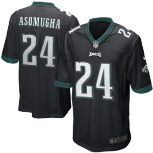 Nike Nnamdi Asomugha Philadelphia Eagles Youth Game Jersey - Bla