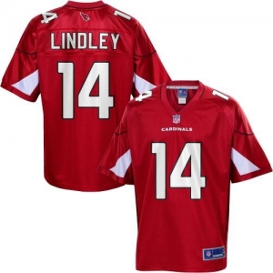 Pro Line Men's Arizona Cardinals Ryan Lindley Team Color Jersey