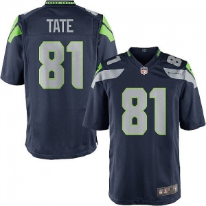 Nike Golden Tate Seattle Seahawks Youth Game Jersey -College Nav