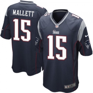 Nike Ryan Mallett New England Patriots Youth Game Jersey - Navy