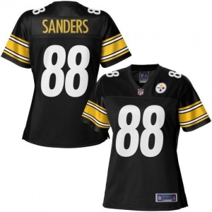 Pro Line Women's Pittsburgh Steelers Emmanuel Sanders Team Color