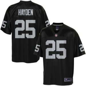 Pro Line Men's Oakland Raiders D.J. Hayden Team Color Jersey