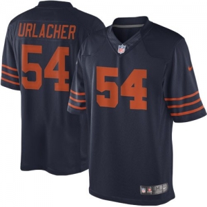 Nike Brian Urlacher Chicago Bears The Limited Jersey - Navy Blue