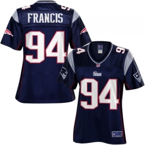 Pro Line Women's New England Patriots Justin Francis Team Color