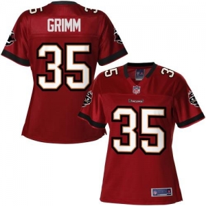 Pro Line Women's Tampa Bay Buccaneers Cody Grimm Team Color Jers