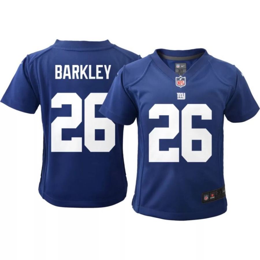 Nike Toddler New York Giants Saquon Barkley #26 Royal Game Jerse