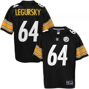 Pro Line Men's Pittsburgh Steelers Doug Legursky Team Color Jers