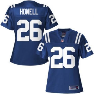 Pro Line Women's Indianapolis Colts Delano Howell Team Color Jer