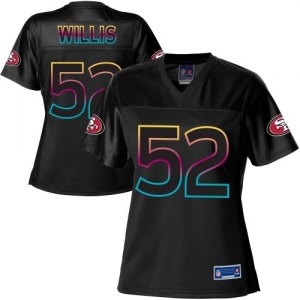 Pro Line Women's San Francisco 49ers Patrick Willis Black Fashio