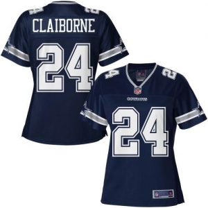 Pro Line Women's Dallas Cowboys Morris Claiborne Team Color Jers