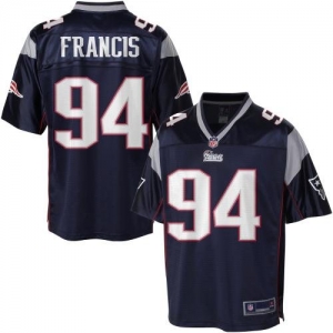 Pro Line Men's New England Patriots Justin Francis Team Color Je