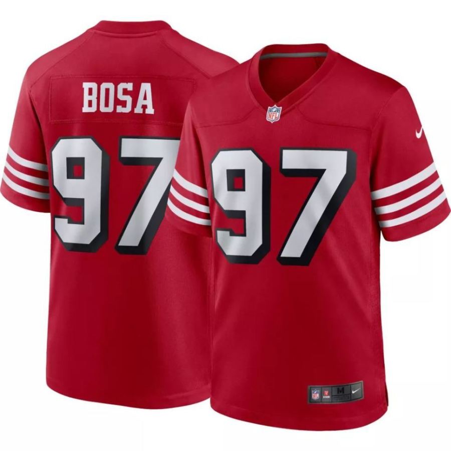 Nike Men's San Francisco 49ers Nick Bosa #97 Alternate Red Game