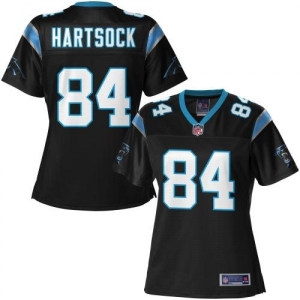 Pro Line Women's Carolina Panthers Ben Hartsock Team Color Jerse