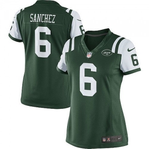 Nike Mark Sanchez New York Jets Ladies The Limited Jersey - Gree