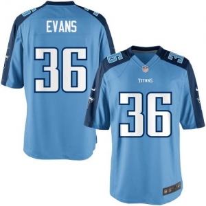 Nike Youth Tennessee Titans Darren Evans Team Color Game Jersey