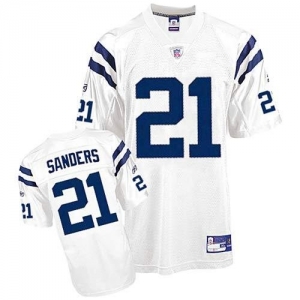 Reebok NFL Equipment Indianapolis Colts #21 Bob Sanders Youth Wh