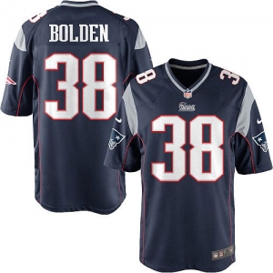 Nike Brandon Bolden New England Patriots Youth Game Jersey - Nav