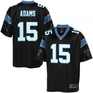 Pro Line Men's Carolina Panthers Joe Adams Team Color Jersey