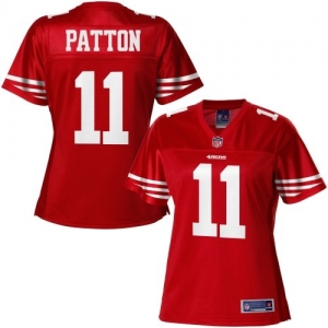 Pro Line Women's San Francisco 49ers Quinton Patton Team Color J