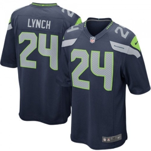 Nike Marshawn Lynch Seattle Seahawks Youth Game Jersey -College