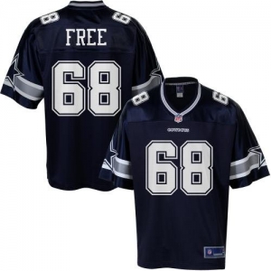 Pro Line Men's Dallas Cowboys Doug Free Team Color Jersey