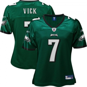 Reebok Michael Vick Philadelphia Eagles Women's Replica Jersey -