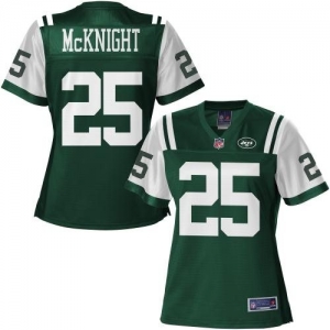 Pro Line Women's New York Jets Joe McKnight Team Color Jersey