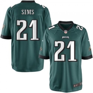 Nike Youth Philadelphia Eagles David Sims Team Color Game Jersey