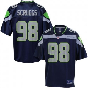 Pro Line Men's Seattle Seahawks Greg Scruggs Team Color Jersey