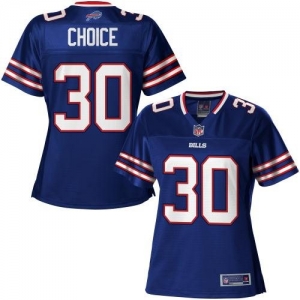 Pro Line Women's Buffalo Bills Tashard Choice Team Color Jersey