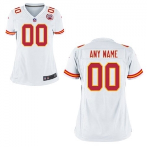 Nike Women's Kansas City Chiefs Customized White Game Jersey